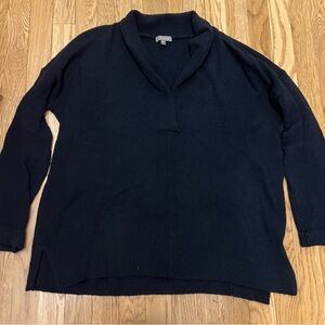 Lilla P Shawl Collar Sweater